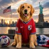 Panama World Cup 2026 National Soccer Team Premium Athletic Dog Jersey