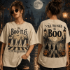 The Boo-tles Abbey Road Ghost Parody Vintage Halloween Graphic T-Shirt