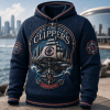 Los Angeles Clippers Clipper Nation Premium 3D Embossed Graphic T-Shirt