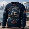 Los Angeles Clippers Clipper Nation Premium 3D Embossed Graphic T-Shirt