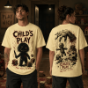 Child's Play Creepy Doll Vintage Horror Movie Graphic Halloween T-Shirt