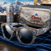 Coors Light Premium Rocky Mountain Ornate Silver Filigree Unisex Sunglasses