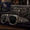 Megadeth Heavy Metal Gothic Skull Carved Punk Rock Premium Unisex Sunglasses