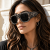 Megadeth Heavy Metal Gothic Skull Carved Punk Rock Premium Unisex Sunglasses