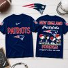 New England Patriots Peanuts Snoopy Forever Not Just When We Win Navy Blue 3D Graphic T-Shirt
