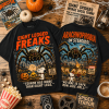 Eight Legged Freaks Peanuts Charlie Brown Snoopy Giant Spider Halloween Graphic T-Shirt