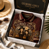 Gilmore Girls Stars Hollow Halloween Witch Cozy Fall Premium Embossed Polo Shirt