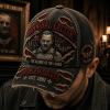 Silence of the Lambs Hannibal Lecter Est 1991 Horror Movie Distressed Vintage Baseball Cap