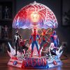 Personalized Spider-Man Multiverse Superhero 3D Custom Name Kids Bedroom LED Night Light