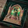 Professor Malone Magical Wizard & Phoenix Collectible Statue
