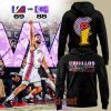 Criollos de Caguas BSN Basketball 2024 Semifinals Golden Trophy Black Pullover Hoodie
