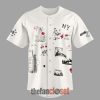 Louis Tomlinson How Did We Get Here World Tour 2026 Doodle Graphic White Baseball Jersey