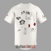 Louis Tomlinson How Did We Get Here World Tour 2026 Doodle Graphic White Baseball Jersey