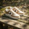 Doja Cat World Tour 2026 Vintage Star Tan White Custom Air Force Shoes
