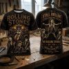 The Rolling Stones 1962-2026 Anniversary Gold 3D All-Over Print T-Shirt