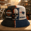 Philadelphia Eagles Personalized Custom Name NFL Torn Fabric Distressed 3D Bucket Hat Philadelphia Eagles Personalized Custom Name NFL Torn Fabric Distressed 3D Bucket Hat