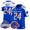 Men's Boise State Broncos Maddux Madsen #4 2025 Mountain West Champions Vapor Limited Stitched Football Jersey