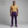 Omega Psi Phi 1911 Fraternity Purple and Gold Premium Tiger Sneakers