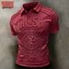 Rush Band 2112 Starman Clockwork Angels Red 3D Graphic Polo Shirt