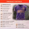 Omega Psi Phi Fraternity Est 1911 Bulldog Distressed Vintage Purple Gold Men's Henley Shirt