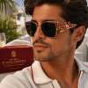 St. Louis Cardinals Ray-Ban MLB Limited Edition Luxury 3D Gold Frame Unisex Sunglasses