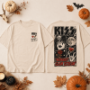 KISS Midnight Glam Scream Vintage Retro Cream Rock Band Graphic T-Shirt