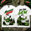 Snoopy Mountain Dew Do The Dew Cool Skateboard Graphic T-Shirt