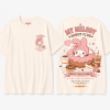Sanrio My Melody Donut Club Dunkin Coffee Lover Kawaii Cute Cream Graphic T-Shirt