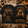 Michael Myers Halloween Horror Movie Incoming Call Boogeyman Vintage Graphic Double Sided T-Shirt