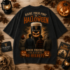 Vintage Guinness Good Friends Cold Pints Halloween Horror Villains Graphic T-Shirt