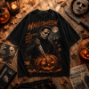 Michael Myers Halloween Horror Movie Incoming Call Boogeyman Vintage Graphic Double Sided T-Shirt