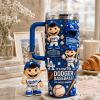 Los Angeles Dodgers 3D Embossed Cartoon Mascot 40oz Insulated Travel Tumbler