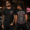 Harley-Davidson x Twisted Sister Ride Loud Live Free Skull Biker Graphic T-Shirt