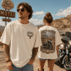 Harley-Davidson Ride Hard Stay Wild Vintage Biker 3D Graphic T-Shirt