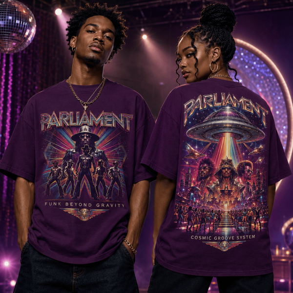 Parliament Funkadelic George Clinton Beyond Gravity Cosmic Groove 3D Graphic T-Shirt
