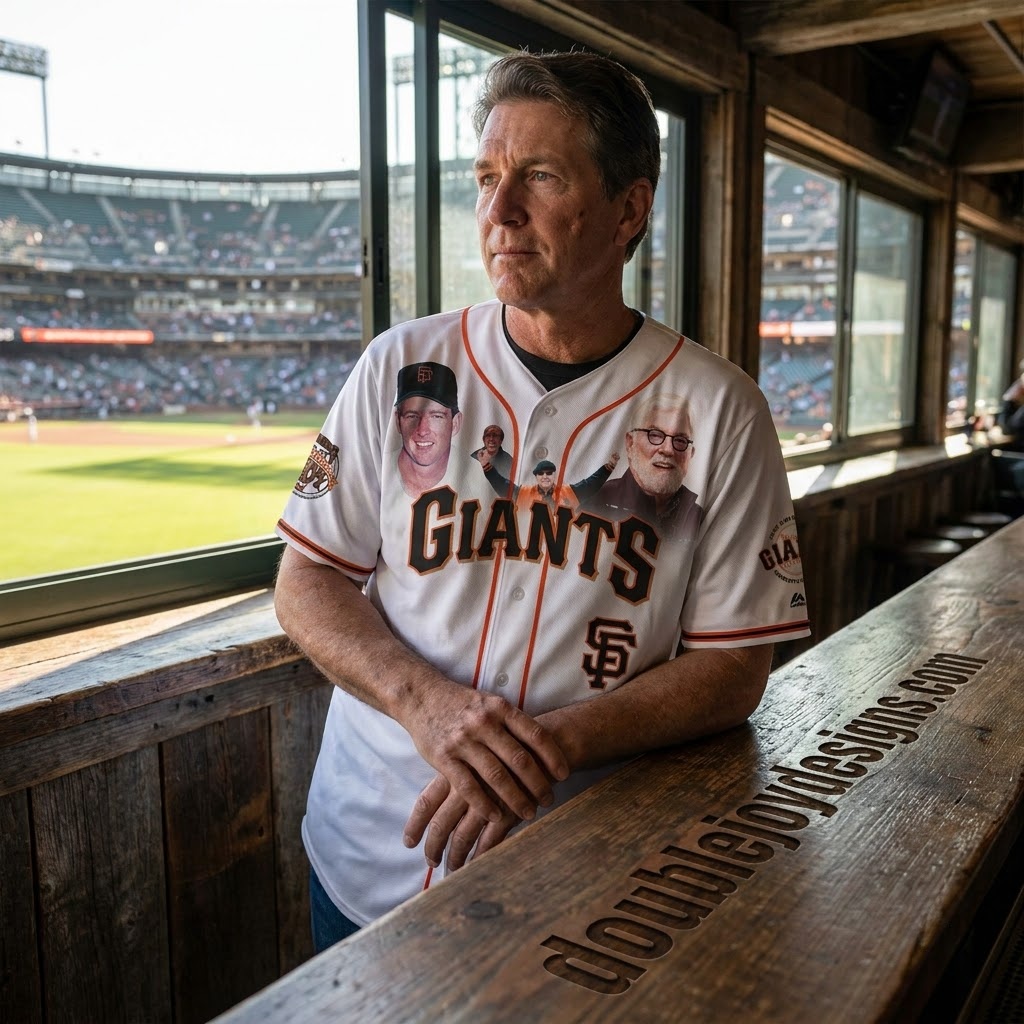San Francisco Giants Mike Krukow 39 Forever Giant Commemorative 3D All-Over Print Baseball Jersey San Francisco Giants Mike Krukow 39 Forever Giant Commemorative 3D All-Over Print Baseball Jersey