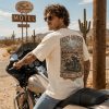 Harley-Davidson Ride Hard Stay Wild Vintage Biker 3D Graphic T-Shirt