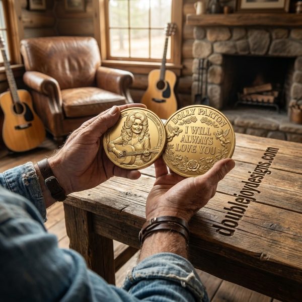 Dolly Parton I Will Always Love You Gold Country Music Legend Tribute Collectible Commemorative Coin