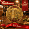 Budweiser 150th Anniversary 1876-2026 Limited Edition Gold Embossed Beer Memorabilia Commemorative Coin