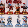 Ole Miss Rebels NCAA Collector's Edition Premium Landshark Mascot Chess Set