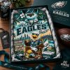 Philadelphia Eagles NFL Mascot Fly Eagles Fly Tropical Beach Summer Game Day Hawaiian Shirt