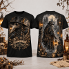 Plague Doctor Good Medicine For Bad Times Gothic Steampunk Horror Halloween 3D T-Shirt