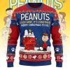 Peanuts Charlie Brown and Snoopy Good Grief Retro Holiday Ugly Christmas Sweater