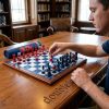 Ole Miss Rebels NCAA Collector's Edition Premium Landshark Mascot Chess Set