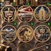 Cadillac 125th Anniversary 1902-2027 Luxury Gold Eldorado Detroit Heritage Commemorative Coin Set