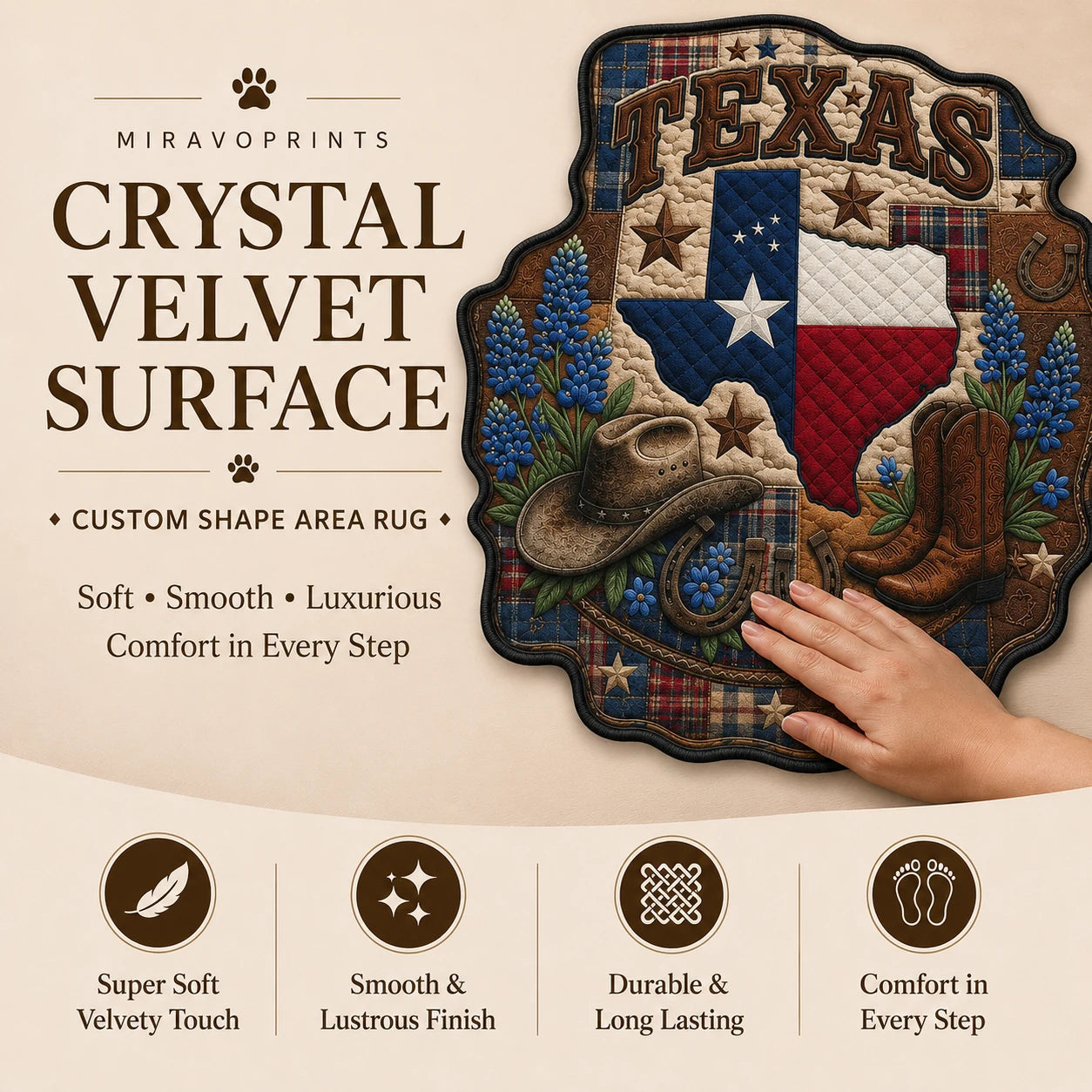 Cozy Christmas Snowy Cottage Starlit Winter Village Festive Custom Shaped Area Rug Cozy Christmas Snowy Cottage Starlit Winter Village Festive Custom Shaped Area Rug
