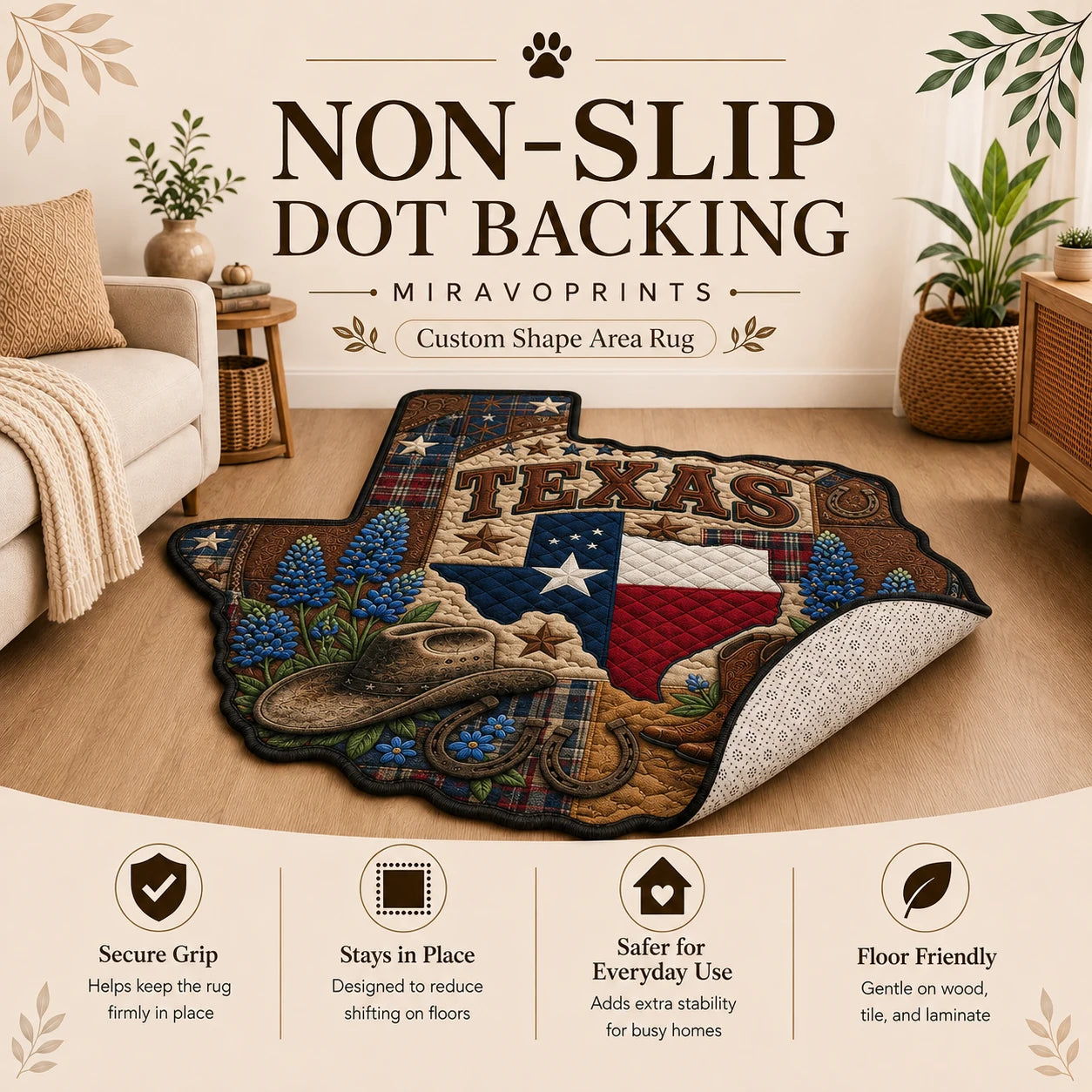 Cozy Christmas Snowy Cottage Starlit Winter Village Festive Custom Shaped Area Rug Cozy Christmas Snowy Cottage Starlit Winter Village Festive Custom Shaped Area Rug