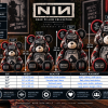 Nine Inch Nails NIN Industrial Rock Band Merch Custom Gothic Bear Shaped Decorative Plush Pillow