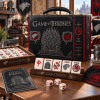 Game of Thrones Iron Throne Premium Collector's Edition Luxury Leather Case Mahjong Set