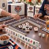 Detroit Tigers MLB Baseball Premium Custom 160-Tile American Mahjong Set